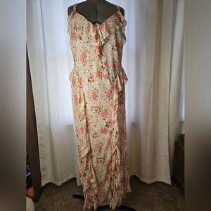 Forever 21 Ruffle Maxi Dress